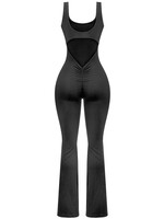 LEXISSBOUTIQUE sleveless open back full length jumpsuit