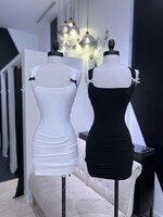 LEXISSBOUTIQUE Iris Bow Mini Dress