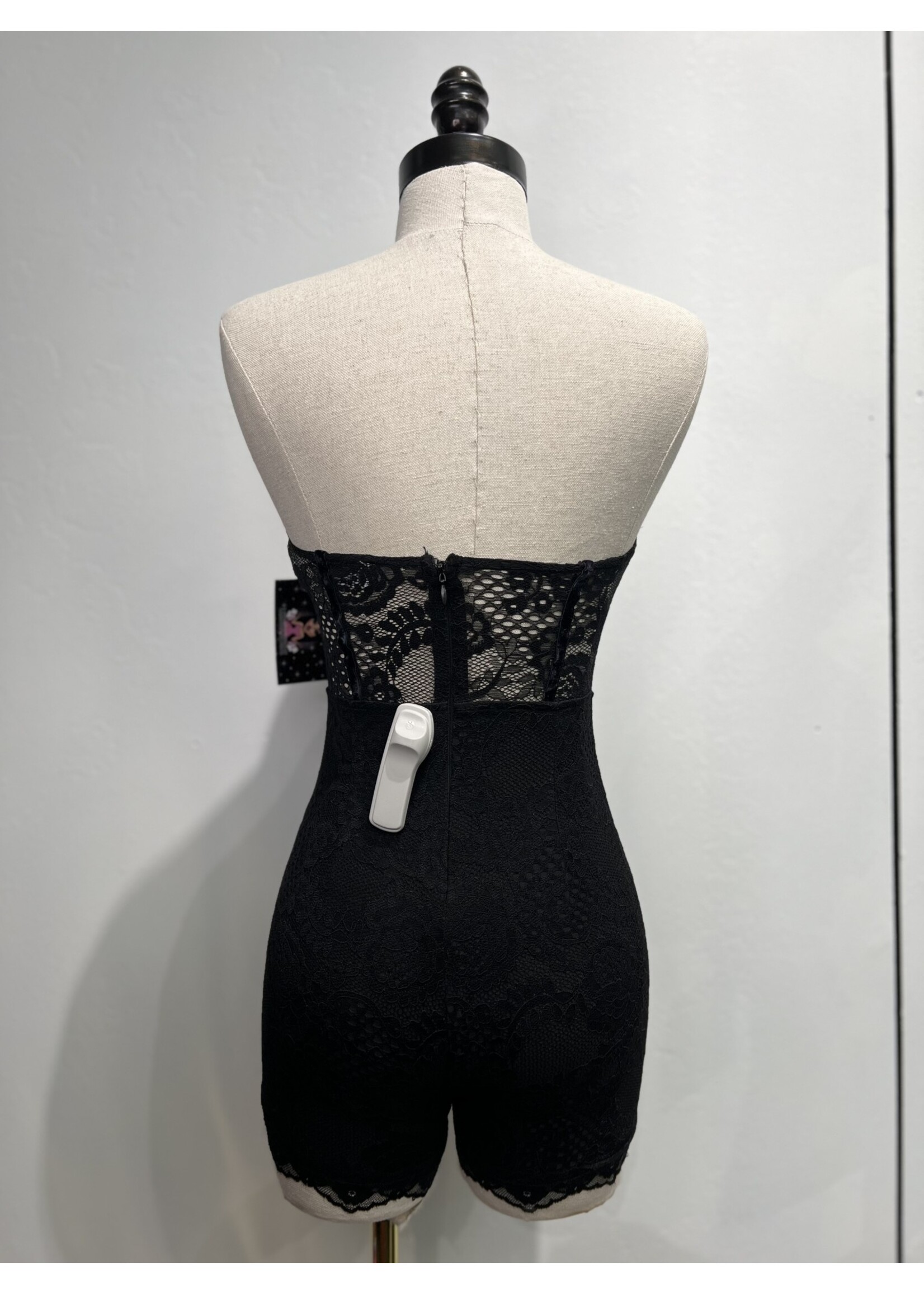 LEXISSBOUTIQUE Michelle Lace Corset Romper