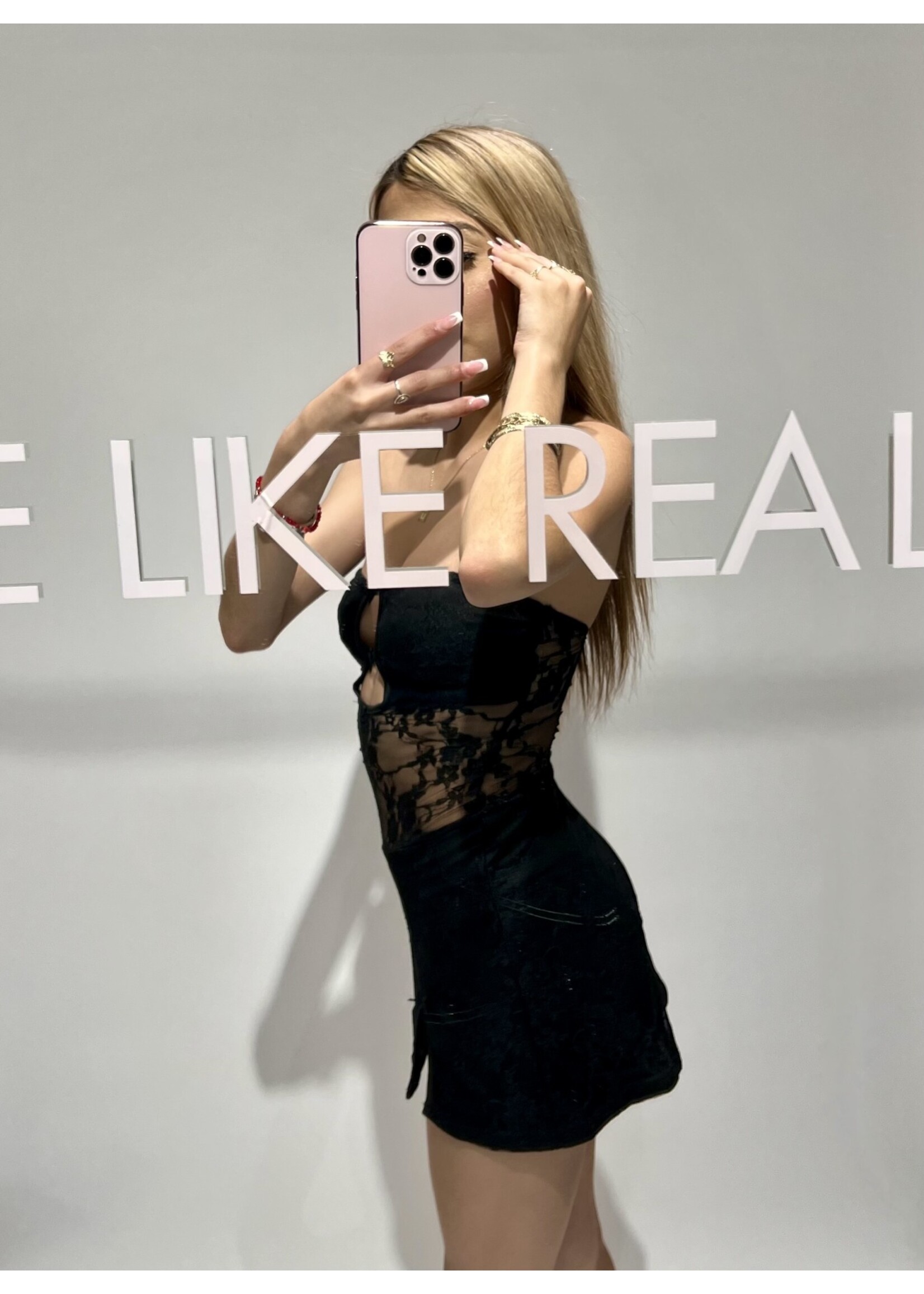 LEXISSBOUTIQUE Kat Mini Dress
