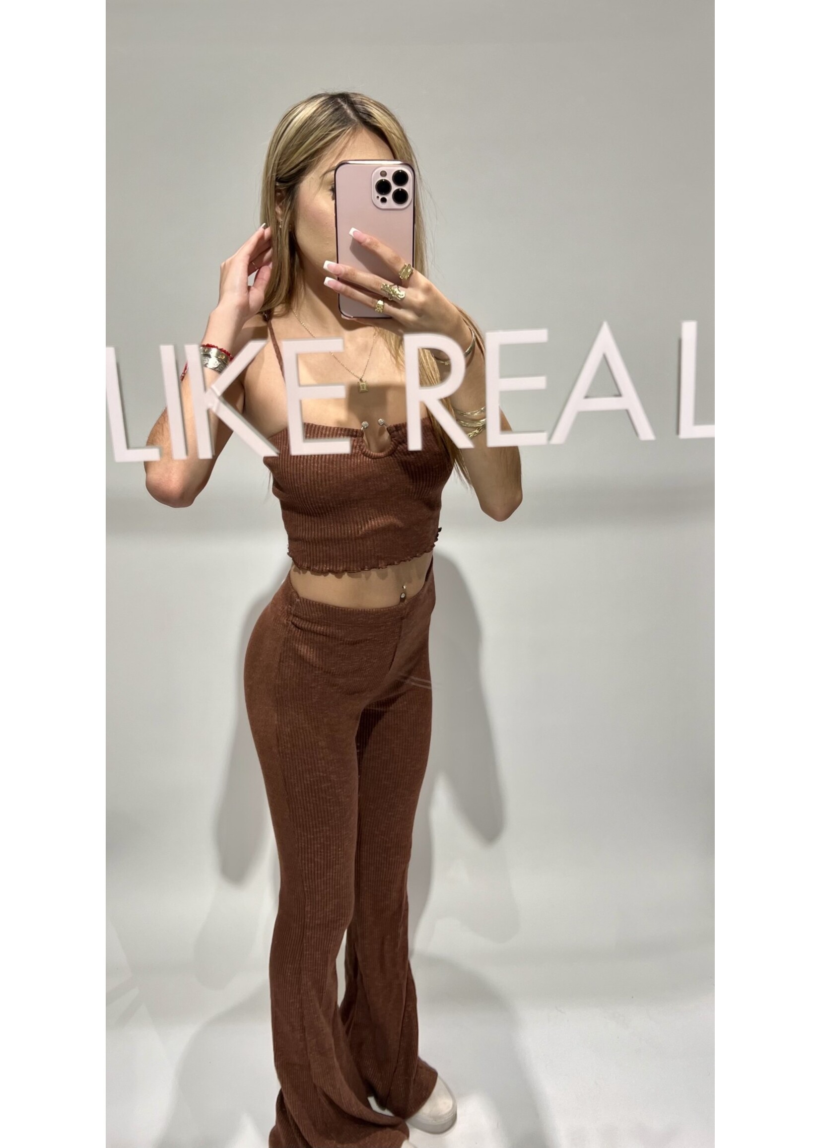 LEXISSBOUTIQUE Kiara Flared Pants Set