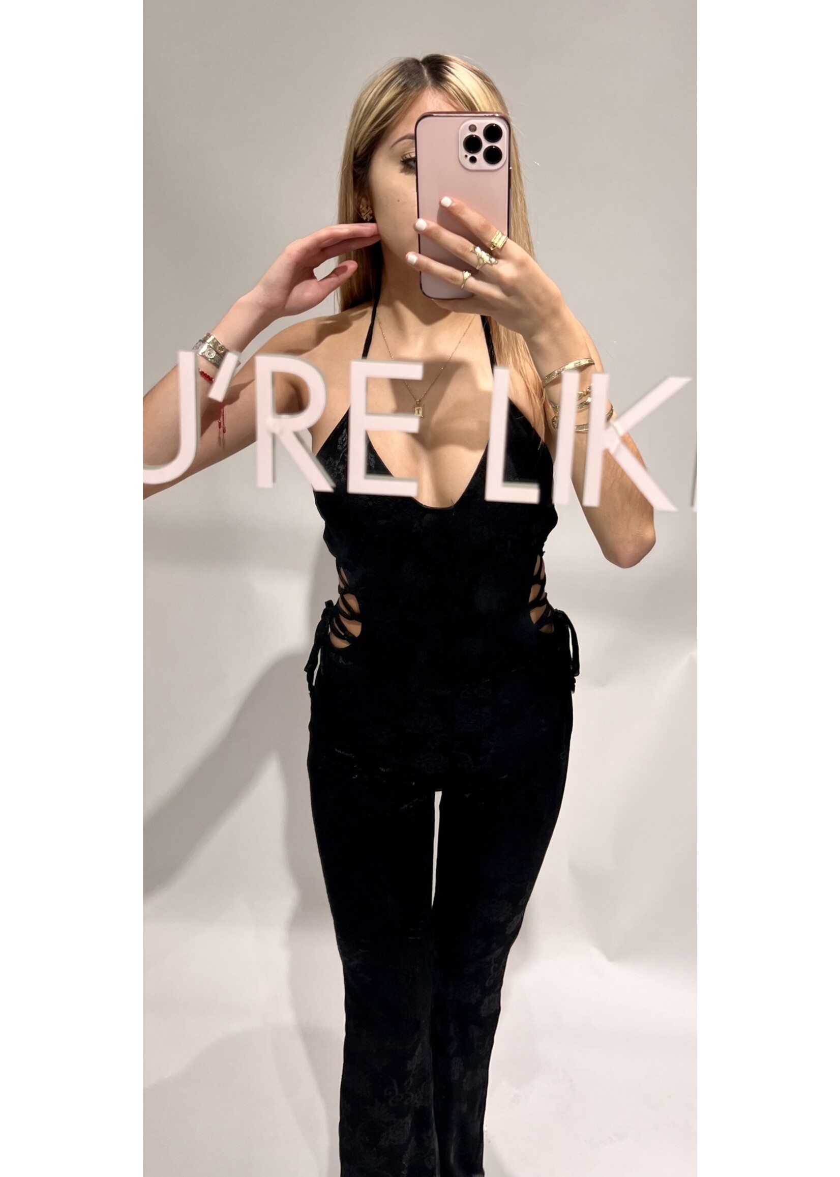 Alexis Lace Jumpsuit LEXISSBOUTIQUE