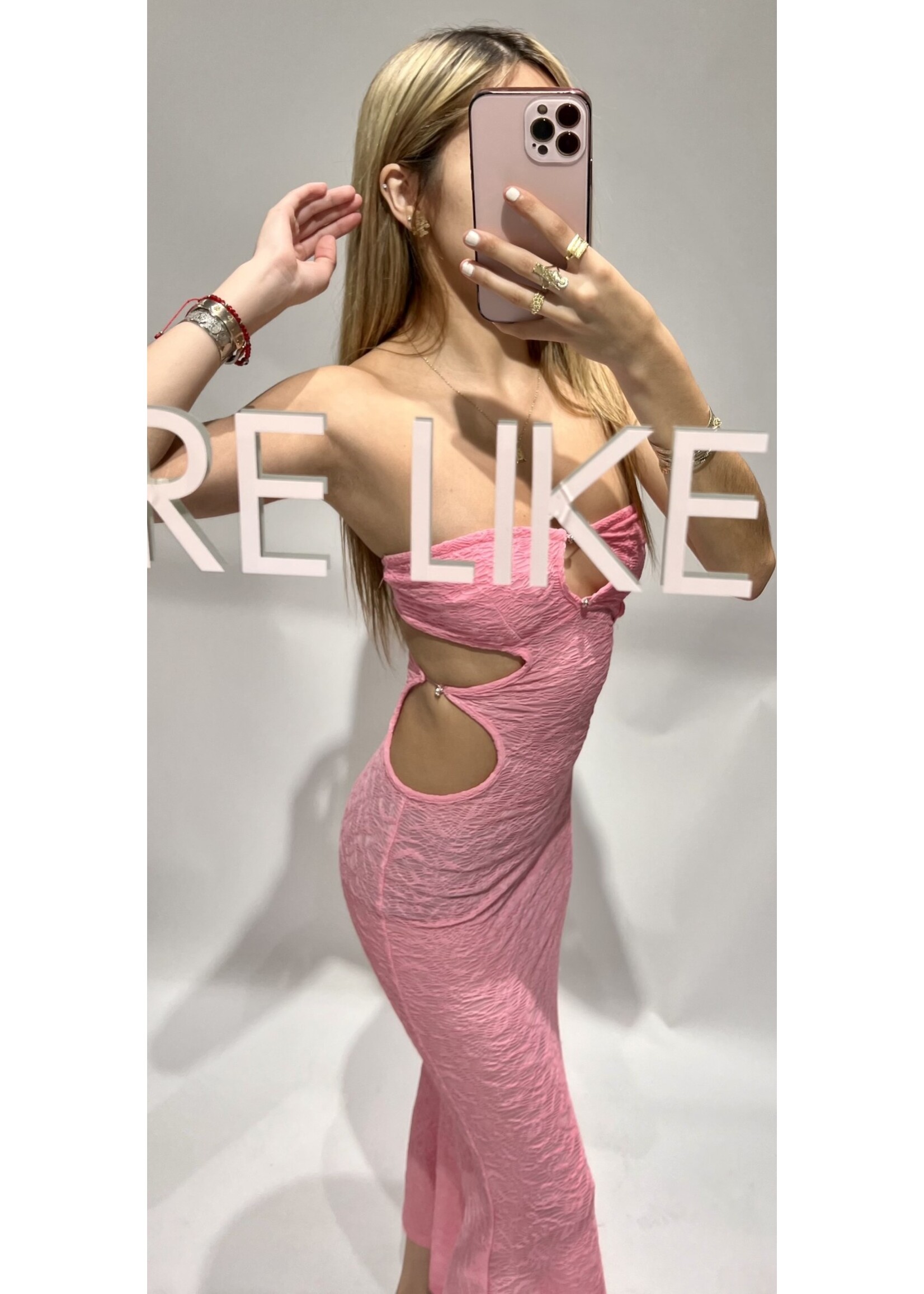 LEXISSBOUTIQUE Angel Midi Dress