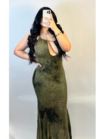 LEXISSBOUTIQUE Verde Maxi Dress