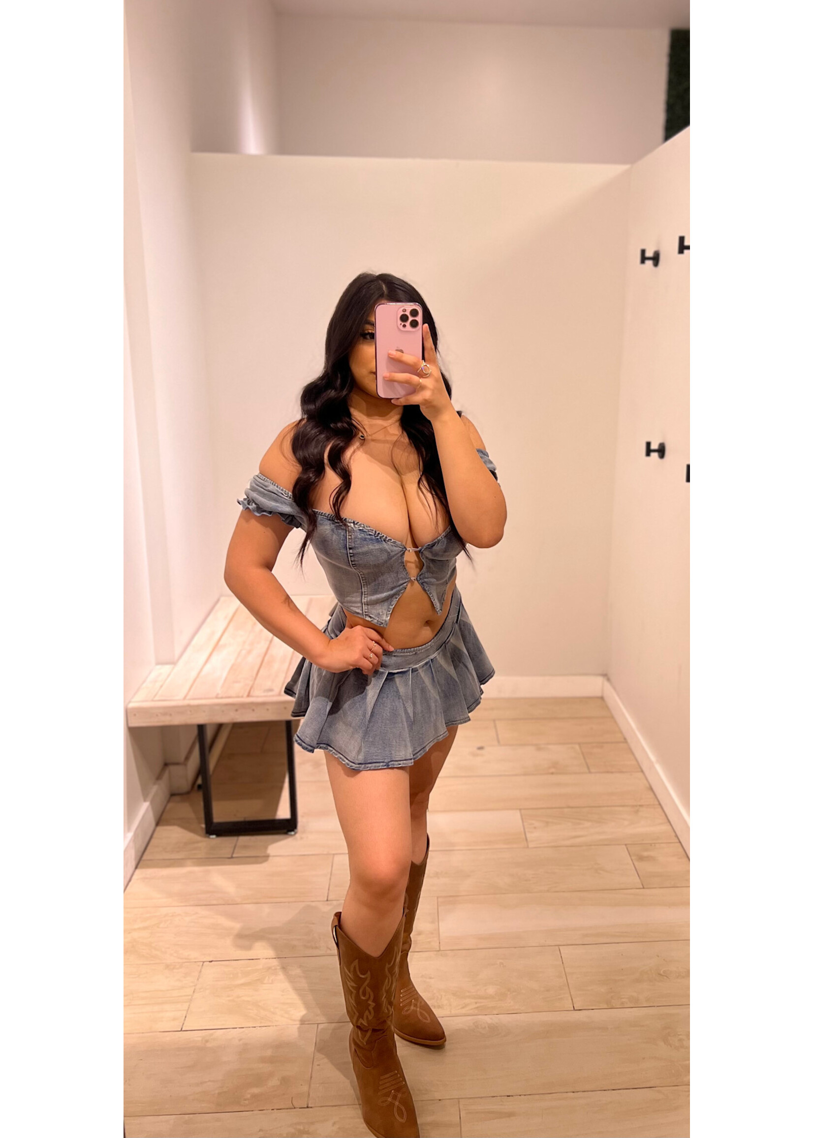 LEXISSBOUTIQUE Gemini Denim Set