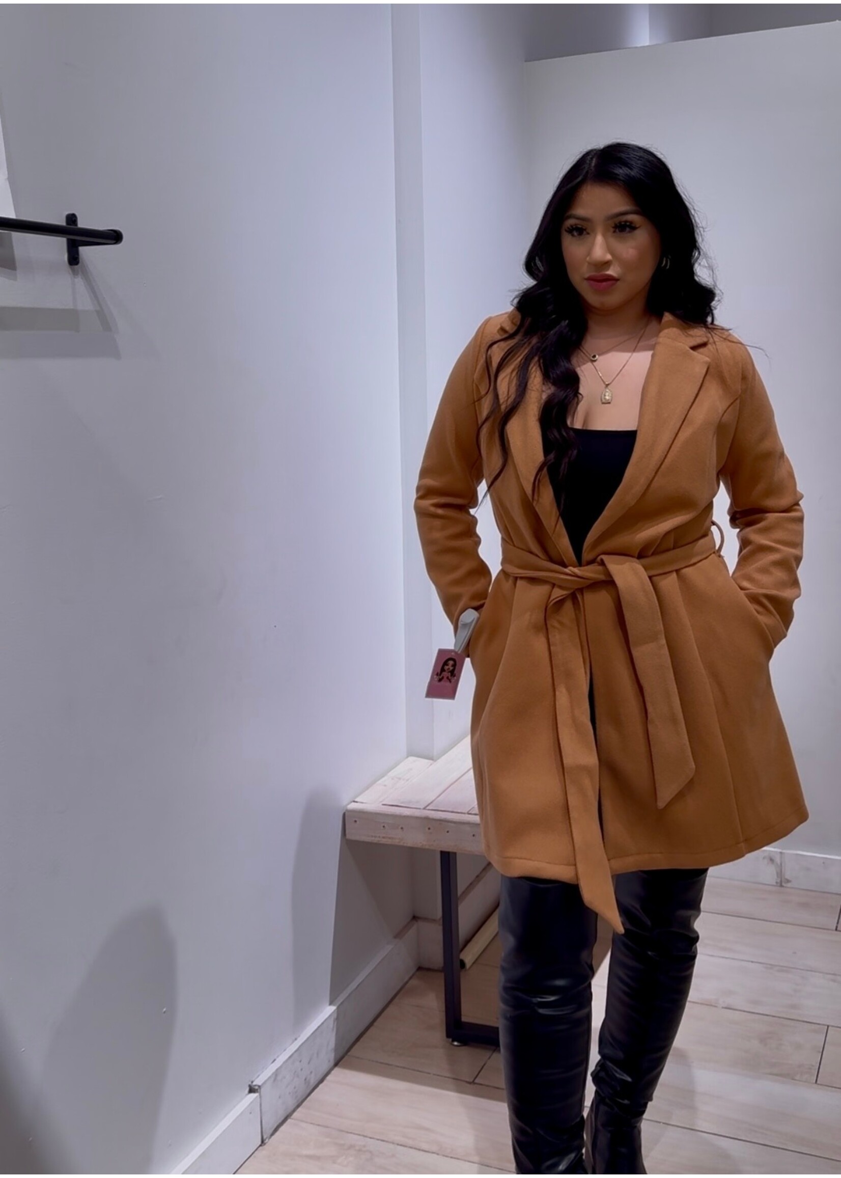 LEXISSBOUTIQUE Johana Fur collar Jacket FINAL SALE