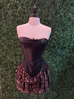 LEXISSBOUTIQUE 1127 PU Bardi Mini Dress