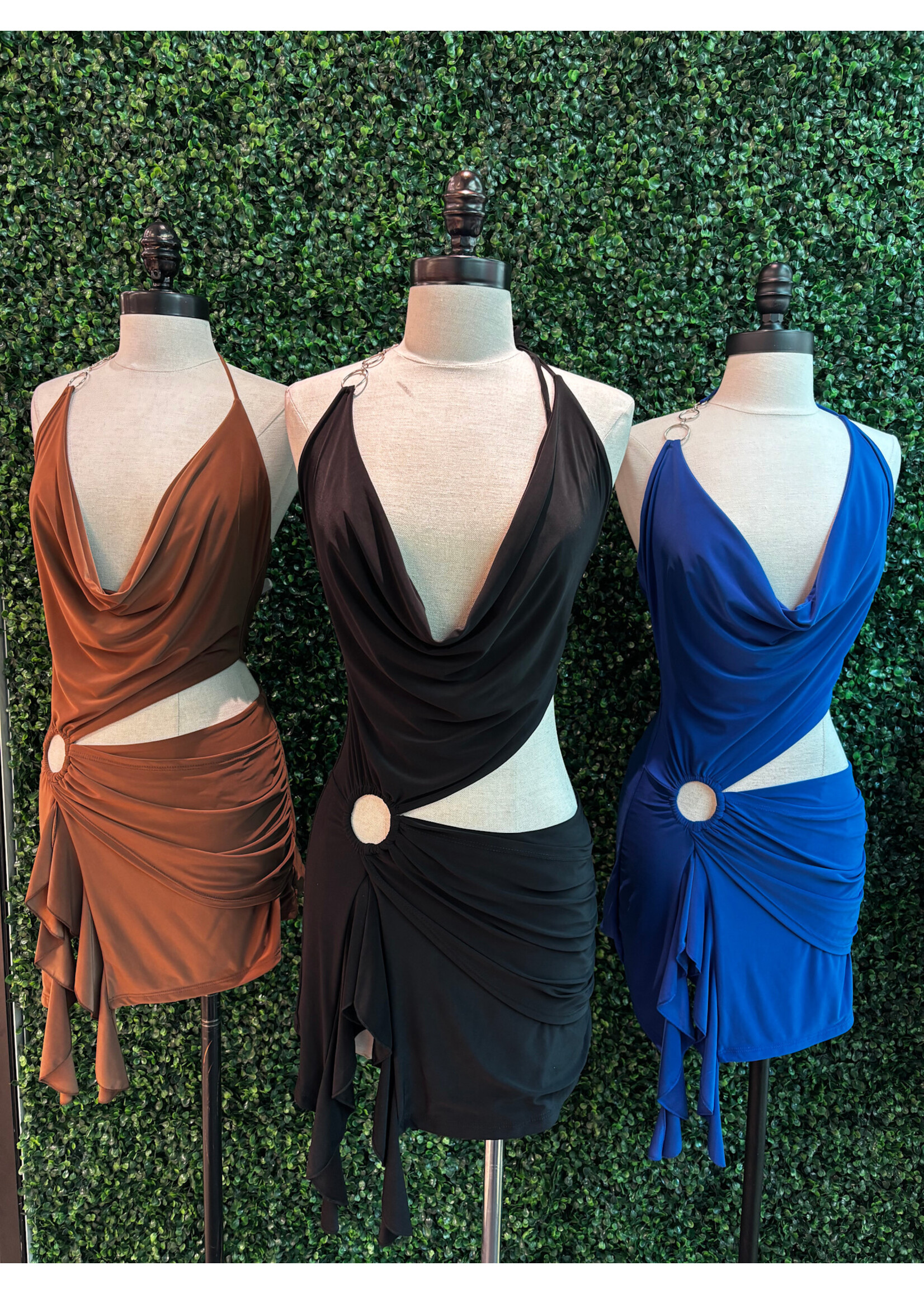 LEXISSBOUTIQUE Laura Ruffled Mini Dress