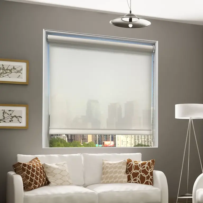 Semi-Sheer Cellular Shade Finish: Alabaster, Blind Size: 31.5"W x 48"L