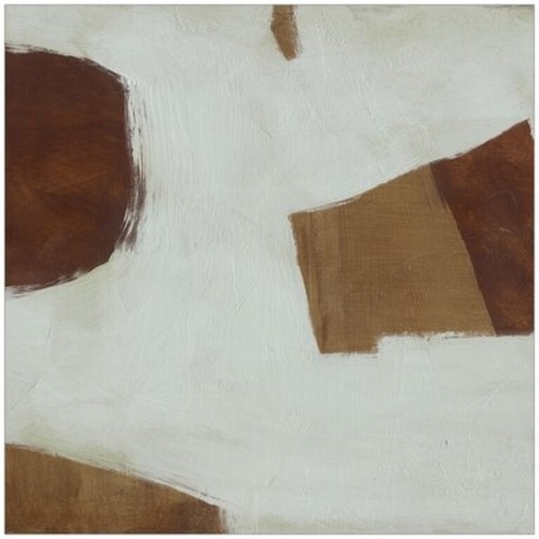 Elements 1 - Painting Print Format: Wrapped Canvas, Size: 55.5" H x 55.5" W x 2.13" D
