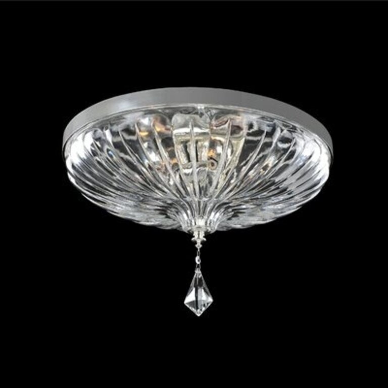 Orecchini 4 - Light 20" Unique/Statement Bowl Flush Mount
