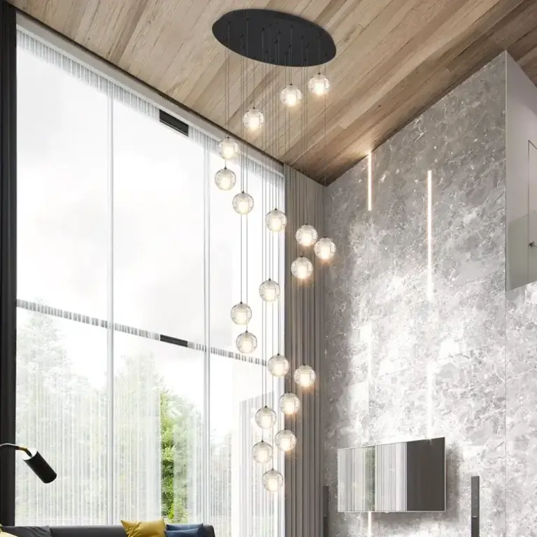 Dahir 20 - Light Unique / Statement Cylinder LED Chandelier