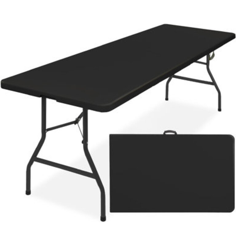 96'' Plastic Rectangular Portable Banquet Table