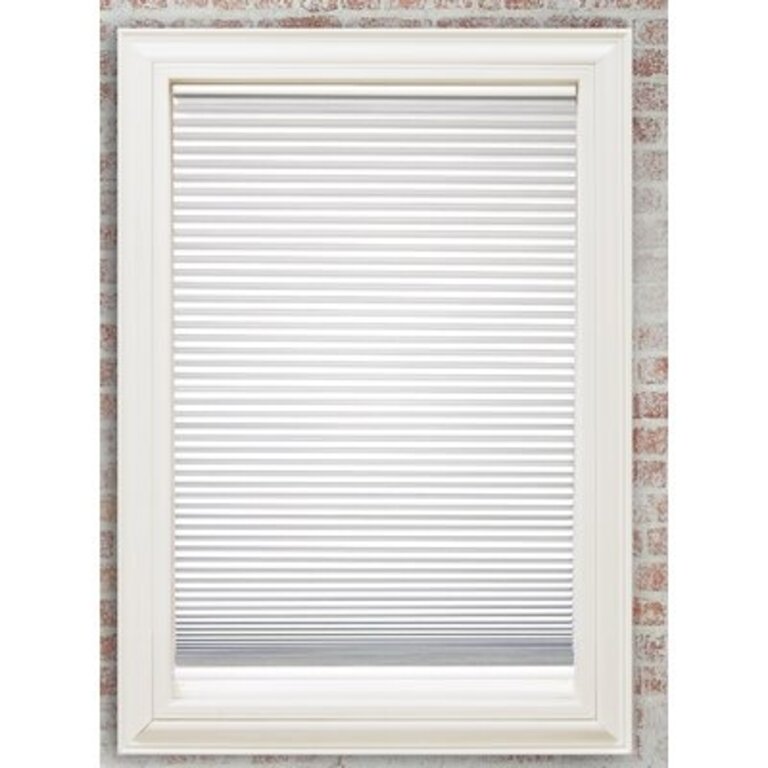 Room Darkening Cellular Shade Blind Size: 47"W x 48"L, Color: "White