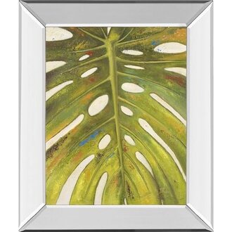'Tropical Leaf II' by Patricia Pinto - Picture Frame Painting Print on Paper