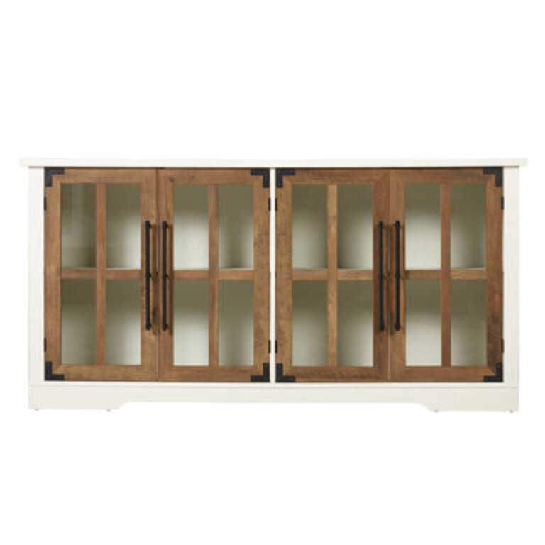 Pfarr 63" Wide Sideboard Color: White