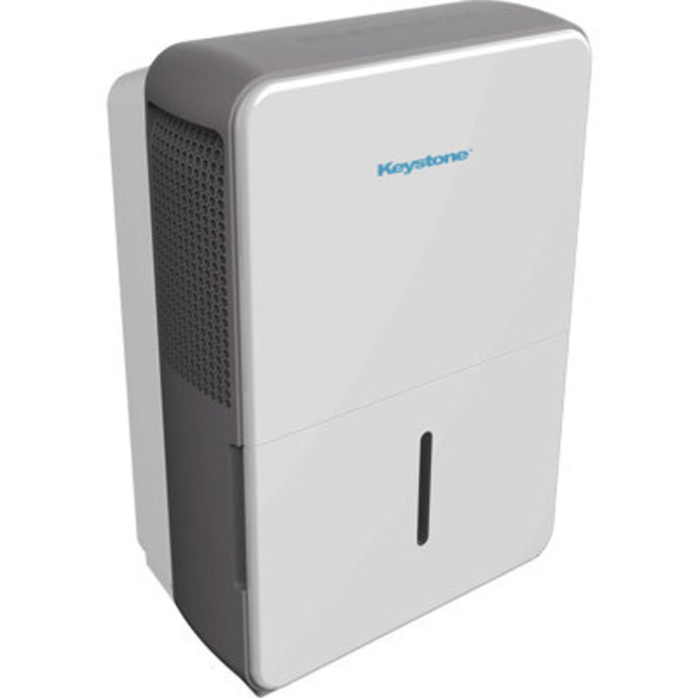 Keystone Energy Star Portable Dehumidifier in White for Rooms up to 1500 Sq. Ft. Moisture Removal Per Day: 35 Pints
