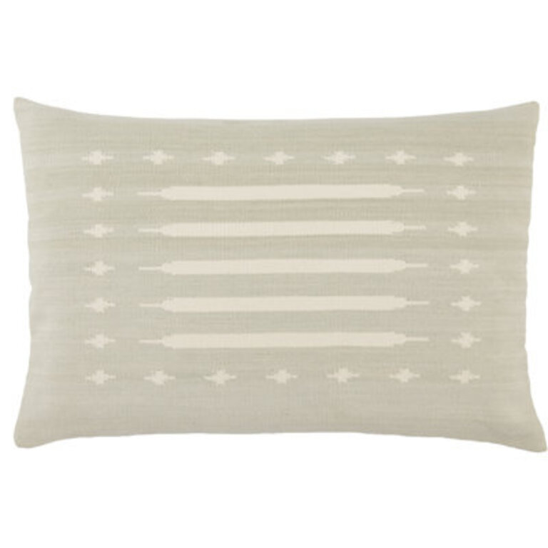 Estela Rectangular Cotton Pillow Cover & Insert Fill Material: Down, Color: White