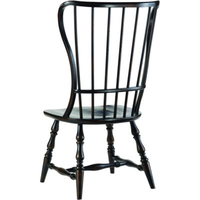 Sanctuary Windsor Back Side Chair Color: Ebony Set of 2