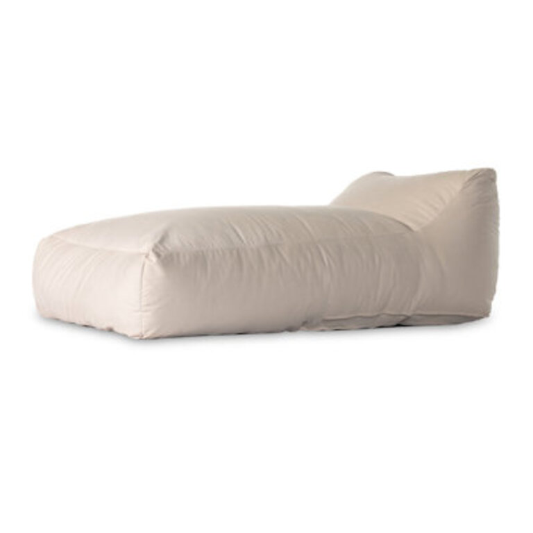 Gemi 78'' Long Single Chaise with Cushions Cushion Color: Nassau Flax