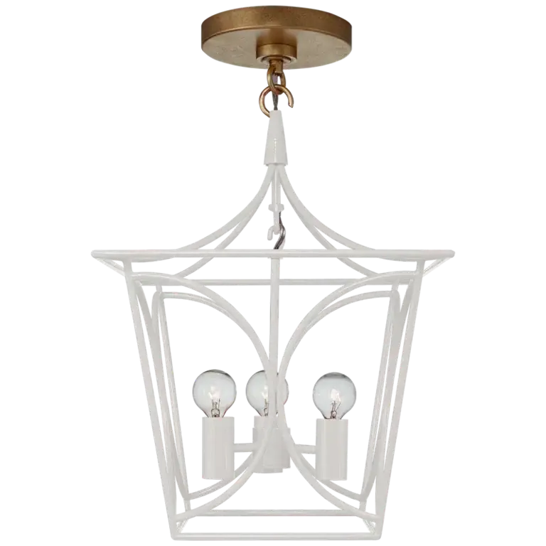 kate spade new york Cavanagh Mini Lantern Sconce Finish: Light Cream