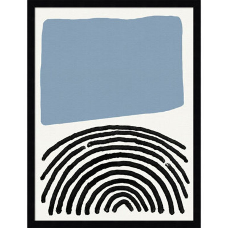 Kofi Good Vibes III By Jacob Greenframed Art Print Format: Black, Size: 25" H x 19" W x 1" D