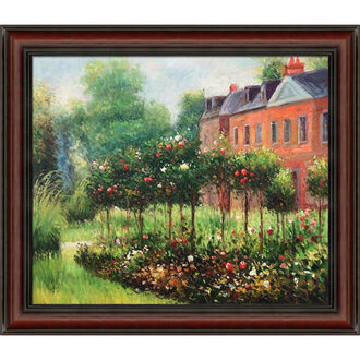 The Rose Garden At Wargemont, 1879 By Pierre-Auguste Renoir With Grecian