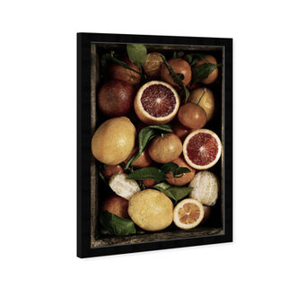 Fruit Still Life Canvas by Birch Lane™ - Picture Frame Print Frame Color: Black, Size: 17" H x 12" W