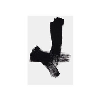 Black by FORM Design Studio - Graphic Art Print on Canvas Size: 36" H x 24" W x 1.5" D