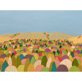 Of Woods & Hillsides by Jeff Ferst - Painting Size: 24" H x 32" W, Format: Wrapped Canvas