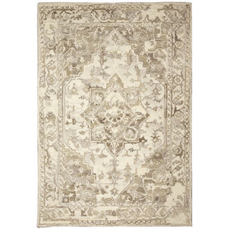 Transitional Modern Rugs Heriz Indoor Rug Natural Rug Size: Rectangle 3'6" x 5'6"