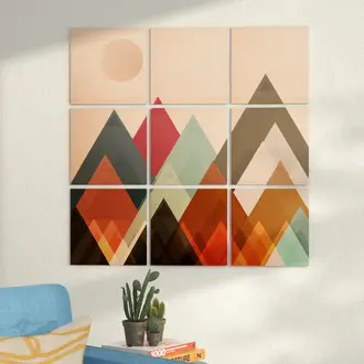 'Pepper Moon' Graphic Art Print Multi-Piece Image on Wood Size: 36" H x 36" W x 0.5" D