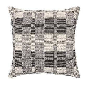 Milana 100% Cotton Throw Square Pillow Cover & Insert Fill Material: Down