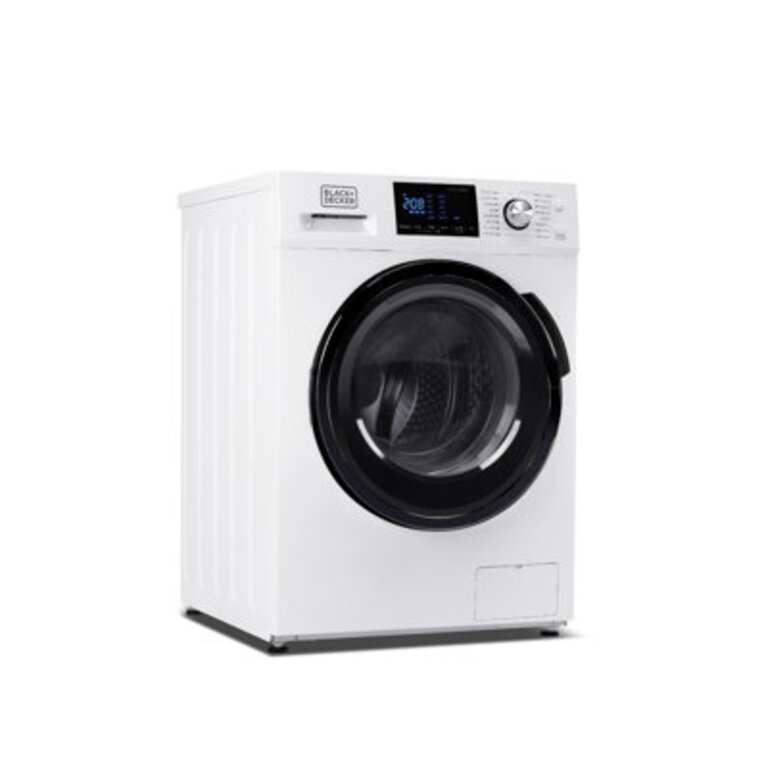 2.7 cu. ft. Portable Washer & Dryer Combo in White/Black