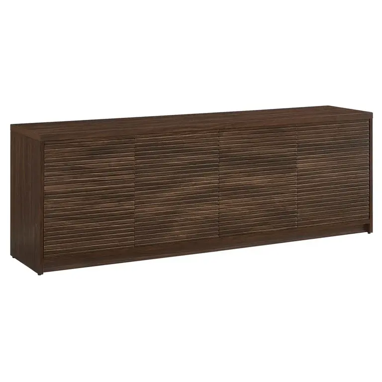 Evangalene Rectangular TV Stand for TV's up to 78" Color: Natural Wood