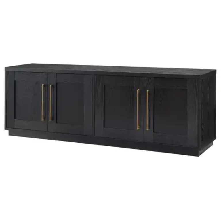 Aizen TV Stand for TVs up to 78" Color: Black Grain