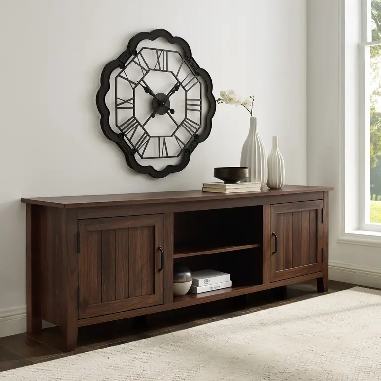 Favio 70" 2-Door TV Stand for TVs up to 80" Color: Rustic Oak