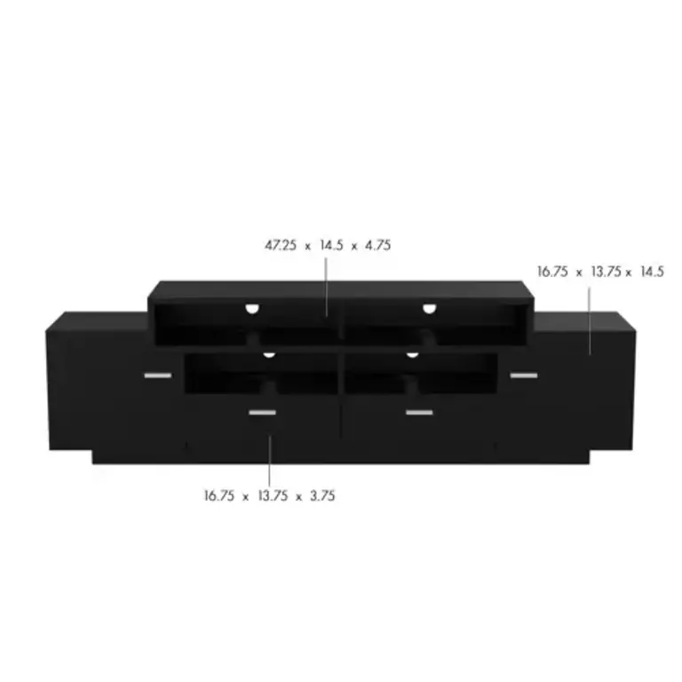 Aston TV Stand for TVs up to 43" Color: Black