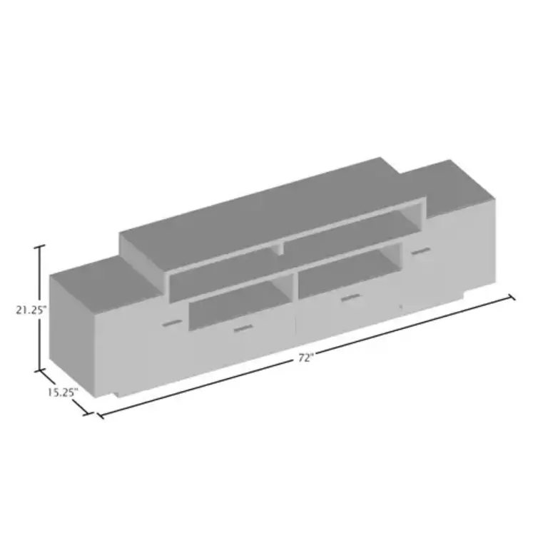 Aston TV Stand for TVs up to 43" Color: Black