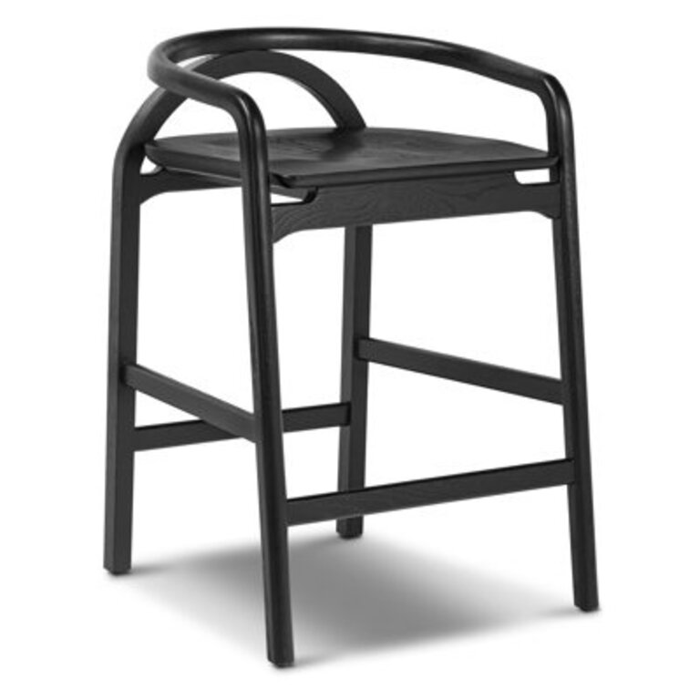 Maroma 24 Counter Stool Color/Pattern: Black