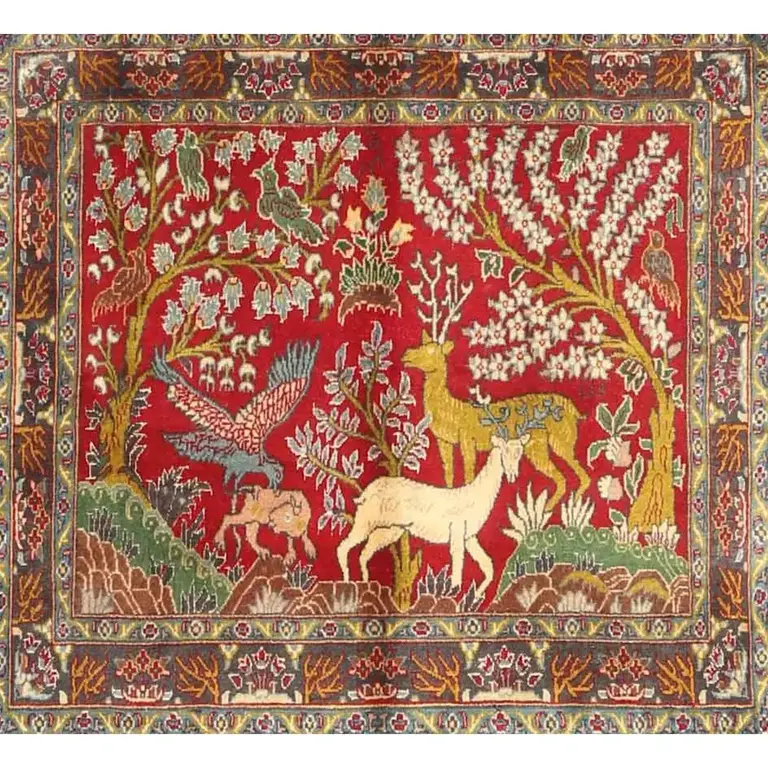 100% Machine Washable Traditional 4402 Area Rug Rug Size: Rectangle 6' x 9'