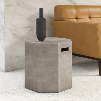 Ankie Drum End Table