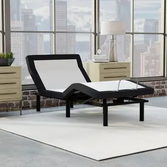 14" Massaging Zero Gravity Adjustable Bed with Wireless Remote Size: Twin Long
