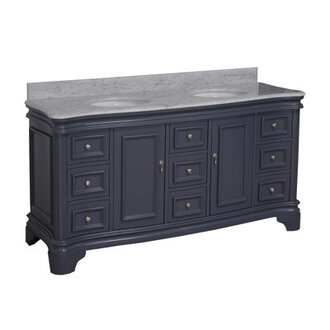 Twain 72 Double Bathroom Vanity Set