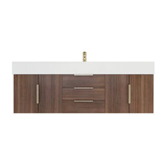 Glasgow 59 Wall-Mounted Single Bathroom Vanity Set