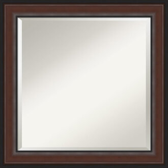 Hilma Beveled Bathroom Mirror Size: 25" x 25"