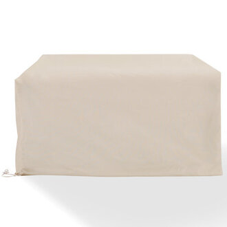 Lined Patio Loveseat Cover Color: Beige