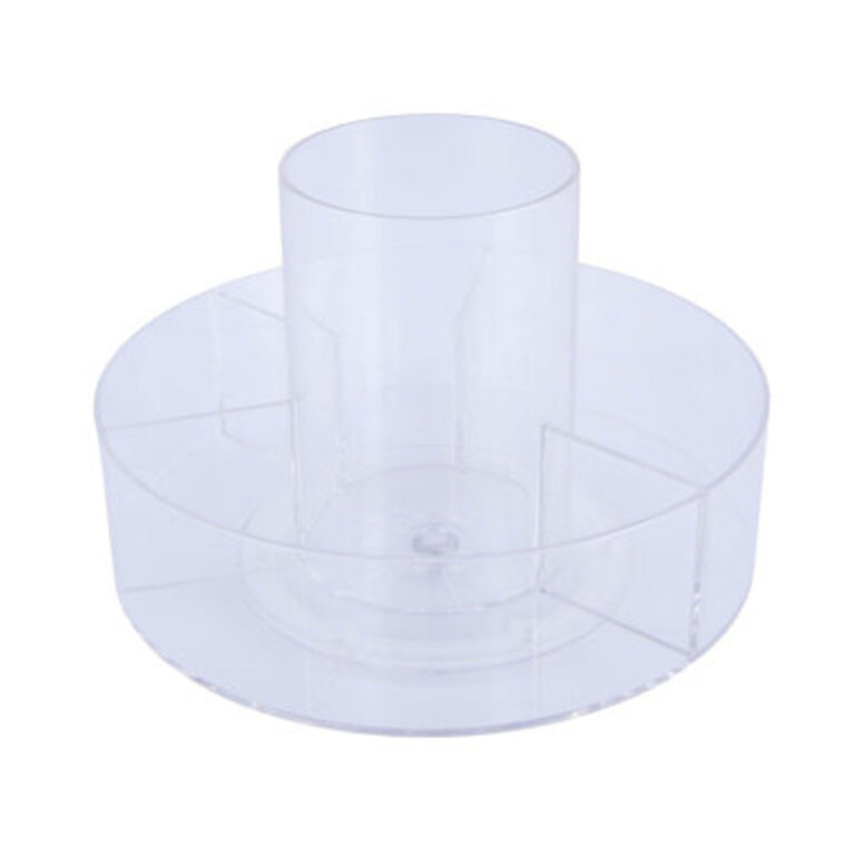 Wayfair Basics® Bever 5-Compartment 360 Degree Rotating Countertop Organizer Storage