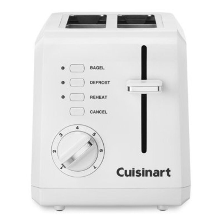 Cuisinart 2-Slice Compact Plastic Toaster Color: White