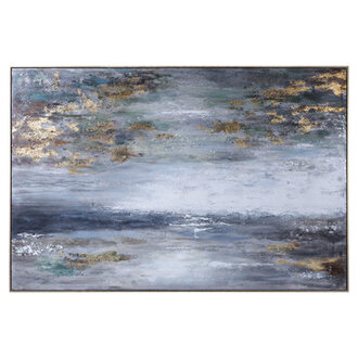 NA by NA - Floater Frame Painting on Canvas